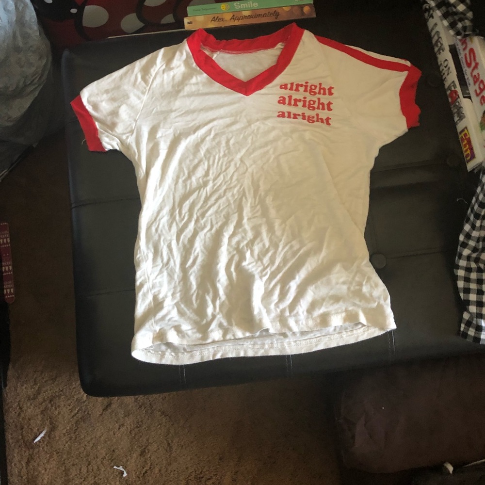 “ Alright, Alright, Alright,” tee shirt